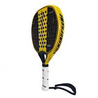 Raquette de padel en carbone 3K 12K 18K personnalisée en gros, longueur 46 cm, largeur de la face 22 mm, noyau en mousse EVA, sport professionnel