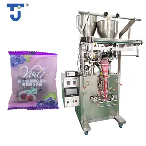 Nieuwe Twee Hopper Cup Vulling Poeder Granule Verpakking Chili Spice Koffie Sachet Food Automatische Multifunctionele Verpakkingsmachine