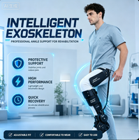 Exosquelette intelligent pour la cheville en fibre de carbone, léger, aide à la marche pour la réadaptation des personnes âgées et l'assistance sportive