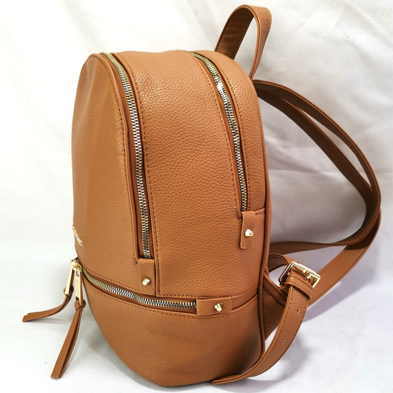 fashion mini backpack wholesale Wholesale Retro Korean Fashion Women's Mini Backpack New Casual PU Student  Travel Bag Zipper Closure Dropshipping Waterproof