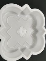Moule à pavés en plastique PP réutilisable, moule à briques de béton à motifs, décoration de sol extérieur pour aménagement paysager