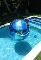 Ballon miroir géant réfléchissant coloré suspendu, ballon miroir en forme de cœur gonflable, sphère gonflable personnalisée pour la Saint-Valentin