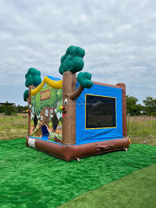 Château gonflable commercial de taille personnalisée pour le saut à cheval <span class=keywords><strong>Coco</strong></span> Melon Mini parc de trampoline pour enfants - Product Image 2