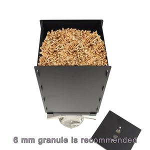 Outdoor-Pellet-Holzofen mit Brenner, Tragbarer Windgeschützter 2-in-1-Set für Holzofen und Partikelbrenner - Product Image 3