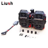 Équipement d'intégration de pneu de secours de hayon universel Liush pour Jeep Wrangler Ford Bronco FJ Cruiser Tank 300 Kits de mise à niveau