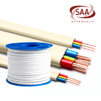 3x 1,5 mm2 kupfer leiter flache elektrische power kabel