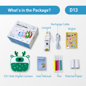 Trẻ Em Máy Ảnh Ngay Lập Tức In Máy Ảnh Ngay Lập Tức In Cho Trẻ Em 1080P HD 2.0 Inch Màn Hình Cảm Ứng Mini Ảnh Tự Sướng Máy Ảnh Với Trẻ Em Đồ Chơi 2025 - Product Image 5