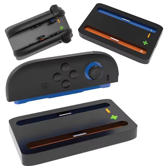 For Switch 2 Joy-Con Controller 2in1 Left Right Handle Dual Charging Dock Controller Charger Stand Station Accessories