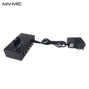 Mini amplificateur phono PP500, préamplificateur pour casque, préamplificateur pour microphone, mixeur audio avec contrôle du volume pour tourne-disque <span class=keywords><strong>vinyle</strong></span> - Product Image 5