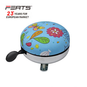 FERTS-plateau et Base en acier Ding Dong typique avec 3 diamètres de finition différents dans une cloche de vélo de 60 et 80mm - Product Image 1