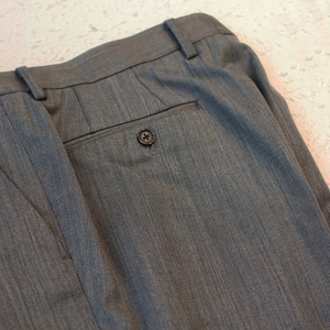 MTM classico stile Business <span class=keywords><strong>pantaloni</strong></span> di lana a metà vita <span class=keywords><strong>su</strong></span> <span class=keywords><strong>misura</strong></span> <span class=keywords><strong>pantaloni</strong></span> da abito formale in lana per sartoria - Product Image 5