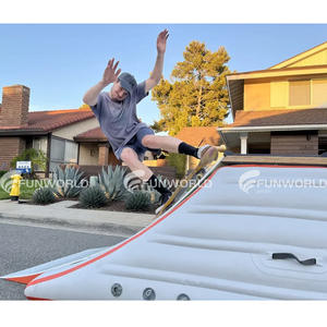 <span class=keywords><strong>Rampe</strong></span> de <span class=keywords><strong>Skate</strong></span> Gonflable Hermétique Personnalisée, <span class=keywords><strong>Mini</strong></span> Combo de Rampes de Skateboard Scellées en PVC pour Entraînement et Terrains de Skateboard - Product Image 5