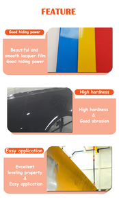 Metálico brillante anti óxido alquídico de frío esmalte pintura de cerámica para exterior interior - Product Image 4