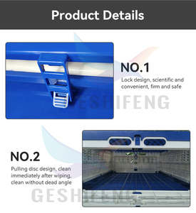 80*42*25cm 80*42*22cm 63*36*25cm 54*36*22cm 36*22*22cm tavuk bıldırcın güvercin Pet hayvan kuş plastik Fold ulaşım kafes - Product Image 3