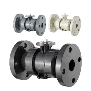 Yüksek kaliteli PVC UPVC CPVC boru bağlantı parçaları ve vanalar tedarik boru hattı cpvc platformu flanş küresel vana - Product Image 2