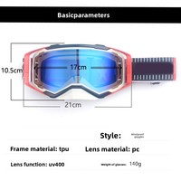 Gafas de Motociclismo de Alta Calidad, Antiviento, para Deportes al Aire Libre, Conducción Todoterreno, Protección Contra el Viento