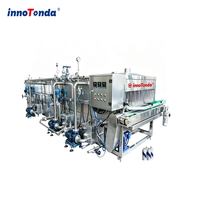 Pasteurisateur tunnel de type pulvérisation pour lait, jus, bière, vin, machine de pasteurisation automatique en bouteille 2000BPH pour ligne de production de boissons