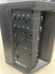 Altavoz PA de 300W, 2 Micrófonos, Mezclador de 2 Canales, DJ Móvil, Equipo de Audio Profesional para Pequeños Espacios, Ensayos y Eventos, Sonido Potente - Product Image 4