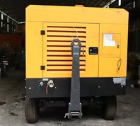 Compresseur d'air portable diesel refroidi par air Kaishan KSCY550-14.5 14 bar 18 bar 25 bar pour plate-forme de forage