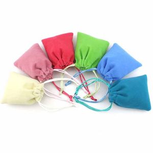 Bolsas de Terciopelo con Cordón para Joyería, Bolsas de Regalo, Venta al Por Mayor de Fábrica - Product Image 5