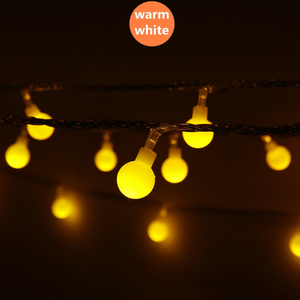 Sáng Bóng Sọc Đầy Màu Sắc Bông Bóng Chuỗi Ánh Sáng Thanh Tường Hành Lang Trang Trí Giáng Sinh Đám Cưới Đảng Cổ Tích Đèn - Product Image 4