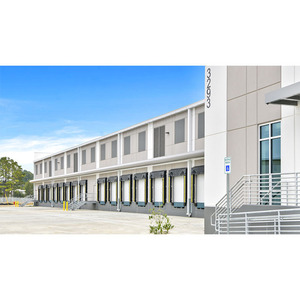 Tùy chỉnh di động prefab Kết Cấu Thép hội thảo khung thép mạ kẽm cho kho loại nặng ASTM hàn cắt - Product Image 1