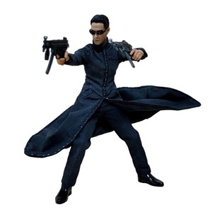 Высококачественная коллекционная фигурка воина в плаще из ПВХ оптом, с подвижными суставами - Product Image 4