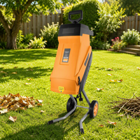 VORAN Sac de ramassage en tissu grande capacité, appareil électrique de réduction des débris de pelouse pour le nettoyage des jardins résidentiels