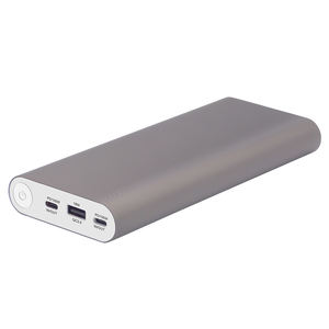 Banco <span class=keywords><strong>de</strong></span> energía <span class=keywords><strong>de</strong></span> aleación <span class=keywords><strong>de</strong></span> aluminio <span class=keywords><strong>de</strong></span> 26800mAh con capacidad ajustable <span class=keywords><strong>de</strong></span> 100W para teléfonos inteligentes, iPad, <span class=keywords><strong>iPhone</strong></span>, computadoras - Product Image 4