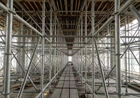 Système d'échafaudage industriel à anneaux, acier haute résistance, certifié CE, marque XinXing, capacité de charge 100-5000 kg, garantie 1 an