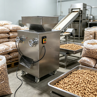 Fabrikanten van rechtstreekse snijmachines voor cashewnoten, pinda's, walnoten, pistachenoten en amandelen.