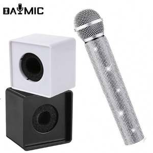 อะแดปเตอร์ไมโครโฟนพลาสติกแบบใช้มือถือสำหรับ Rude Wireless <span class=keywords><strong>Go</strong></span>.Dji ตัวหนีบส่งสัญญาณสถานีโลโก้ออกแบบได้ตามต้องการ - Product Image 4