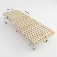 Lit pliant en métal robuste et très résistant, double taille, large et extra confortable pour adultes, invités à la maison, utilisation en intérieur