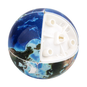 Yuxin 2x2 Earth <b>Cube</b> Educational Stress Relief Toy For Teens 8 13 Years Unisex <b>Magic</b> <b>Cube</b> - Product Image 3