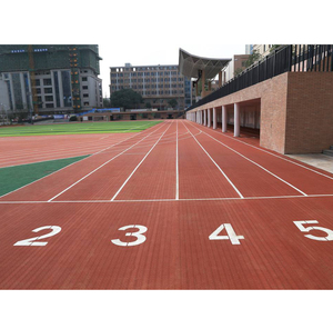 Revêtement de piste d'athlétisme mixte, hauteur de poils de 15 mm, piste synthétique en tartan, certifiée CE, piste de course en caoutchouc EPDM pour les sports - Product Image 6