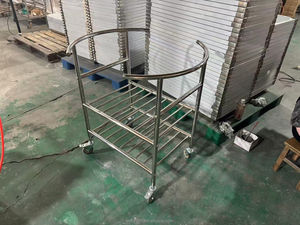 Heavy Duty Stainless Steel Movable Mixing Bowl Trolley with <b>Wheels</b>, Multi-Layer Kitchen Storage Cart for kitchen Restaurant - Product Image 5