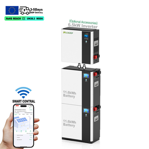 Sistema de Almacenamiento de Energía Solar Todo en Uno de 6.2KW, Batería Apilable de 16KWh/32KWh con Sistema Híbrido Expandible para el Hogar, LFP51300 de Alta Capacidad (5 - Product Image 6