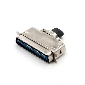 LECHUAN SCSI 57 Series 14P 24P 36P 50P DDK Replaceed Male Female Ribbon Connector Centronic Cable Plug D-SUB Connector