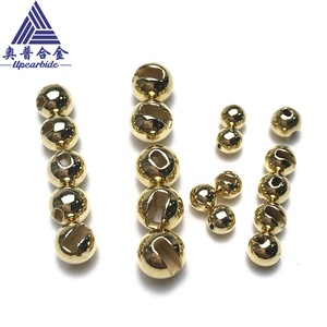 Perline con intaglio <span class=keywords><strong>oro</strong></span> <span class=keywords><strong>argento</strong></span> <span class=keywords><strong>rame</strong></span> e tungsteno rosso per pesca a mosca 1.5mm ~ 6.4mm F taglie - Product Image 2