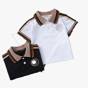 Camiseta Polo de Manga Corta para Niños, Personalizable con Logotipo, Top de Moda de Verano - Product Image 2