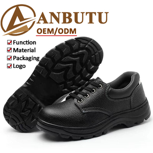 <span class=keywords><strong>Chaussure</strong></span> <span class=keywords><strong>de</strong></span> travail <span class=keywords><strong>de</strong></span> sécurité à embout en fer alcali résistant à l'acide antidérapant et à la perforation <span class=keywords><strong>de</strong></span> bonne qualité semelle en caoutchouc supérieure en cuir bon marché - Product Image 1