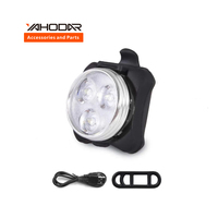 Feux de vélo de montagne USB rechargeable Torche LED étanche avant et arrière pour scooter électrique Bicyclette