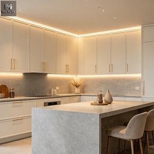 Armadio di Stoccaggio Personalizzato Stile Slim Shaker, Credenza in Legno Melaminico, Mobili da Cucina Bianchi, Design Moderno - Product Image 2