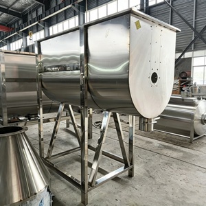 Mezclador de Polvo Químico Seco de Alta Capacidad, Mezclador de Polvos para Condimentos, Línea de Producción de Llenado y Alimentación de Polvo de 500 kg - Product Image 3