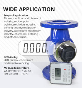 Hoge Precisie Kleine Debiet Stroomindicator Corrosie Preventieve Rs485 Volumetrische Watermeter - Product Image 3