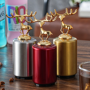 Ouvre-bouteilles de bière en acier inoxydable personnalisés Accessoires de barre d'outils de cuisine Ouvre-bouteille automatique de bière violent ours fauve - Product Image 3