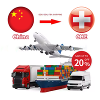 Mejor Agente de Carga DDP para Envíos LCL Express de China a Suiza, Agente de Dropshipping, Servicio de Logística Puerta a Puerta