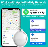 Traceur GPS anti-perte pour animaux de compagnie, portefeuilles et clés - Dispositif dédié FindMy