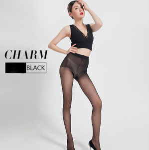 Nouveaux bas collants en nylon nus et noirs incassables pour femmes en nylon 80D - Product Image 4