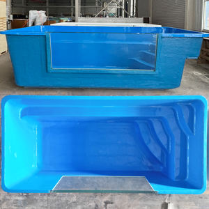 Piscina Prefabricada de Fibra de Vidrio de Lujo, Diseño Personalizado para Espacios Privados y Públicos - Product Image 2